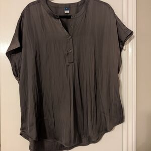Old Navy Charcoal Blouse